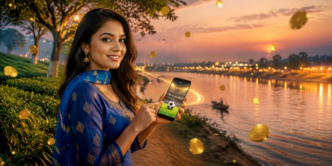 রংপুরে সালোয়ার কামিজে একজন ব্যবহারকারী ফুটবল বেটিং করছেন x5b - তে